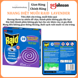  Nhang Diệt Muỗi RAID Hương Lavender 10 Khoanh 