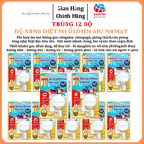  Bộ xông diệt muỗi điện ARS NOMAT công nghệ Nhật Bản, không mùi, không khói, sử dụng liên tục 60 đêm (8 tiếng mỗi đêm) 