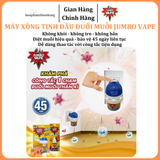  Máy xông tinh dầu đuổi muỗi - Lọ tinh dầu đuổi muỗi của Công ty Jumbo Nhật Bản 