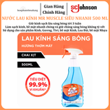  Nước Lau Kính MR MUSCLE Siêu Nhanh 500 ml 