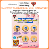  Máy xông tinh dầu đuổi muỗi - Lọ tinh dầu đuổi muỗi của Công ty Jumbo Nhật Bản 