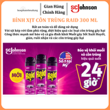  Bình Xịt Côn Trùng RAID 300 ml 
