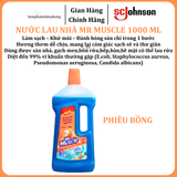  Nước Lau Nhà Diệt Khuẩn Sáng Bóng MR MUSCLE 1000 ml 