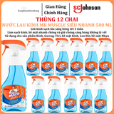  Nước Lau Kính MR MUSCLE Siêu Nhanh 500 ml 