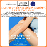  Sữa Dưỡng Thể NIVEA Sáng Da Ban Đêm từ 8 Super Foods 350 ml 