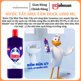  Tẩy Rửa Nhà Tắm DUCK Siêu Tẩy Pro 1800ml 