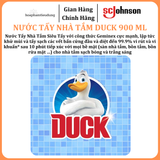  Nước Tẩy Nhà Tắm Diệt Khuẩn Tẩy Sạch Vết Bẩn DUCK 900ml 