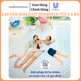  Nước lau sàn Sunlight BIOSHIELD Ngăn côn trùng hiệu quả Túi 3.4 Kg 