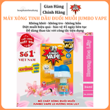  Máy xông tinh dầu đuổi muỗi - Lọ tinh dầu đuổi muỗi của Công ty Jumbo Nhật Bản 