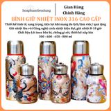  Bộ sưu tập Bình/Ly giữ nhiệt Inox 316 tinh tế, thời trang, tiện lợi thích hợp làm quà tặng/ mang theo đi làm, đi học/ du lịch 
