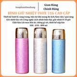  Bộ sưu tập Bình/Ly giữ nhiệt Inox 316 tinh tế, thời trang, tiện lợi thích hợp làm quà tặng/ mang theo đi làm, đi học/ du lịch 