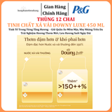  Tinh Chất Xả Vải DOWNY LUXE Tinh Chất Mặt Trời Thơm Như Được Phơi Dưới Nắng - Chai 450ml & Túi 1L 