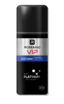  Xịt khử mùi cho nam cao cấp Romano VIP Passion / Vision / Impress 150ml - 195ml 