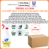  Bọt tuyết lau bếp Sunlight POWERFOAM - Đánh bay dầu mỡ 100%, siêu tiện trong 5 giây 500ml 