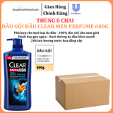  Dầu Gội Đầu cho nam Clear Men đánh bay gàu, ngứa và vi khuẩn mát lạnh cực đỉnh suốt ngày dài 600-900g 
