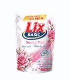  Nước giặt Lix Basic hương Sương mai túi 3.1kg - can 3.3kg 