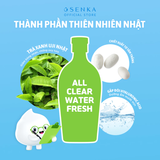  Nước tẩy trang Micellar Giảm Bóng Nhờn Senka All Clear Water Fresh 230 ml 