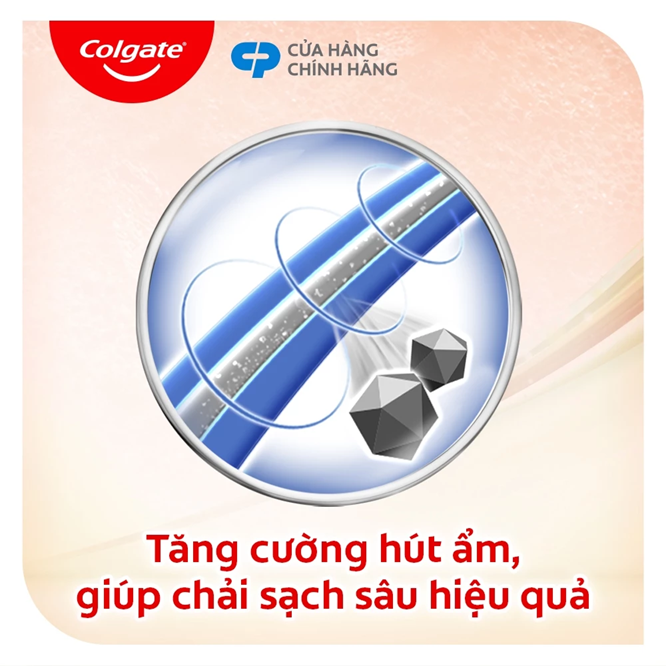  Bàn chải Colgate SlimSoft Advanced ngăn chảy máu nướu khoáng núi lửa siêu mềm mảnh 