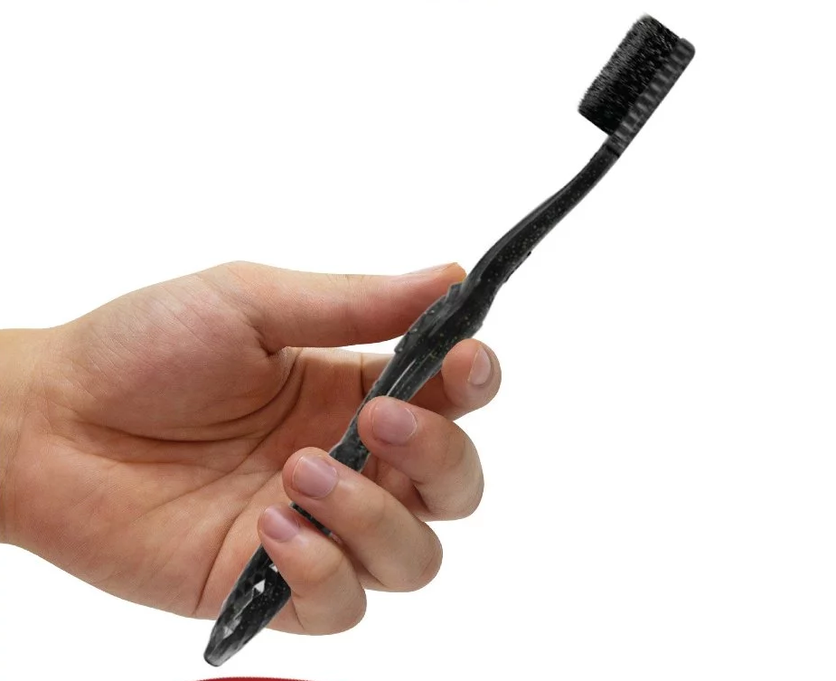  Bộ Đôi Bàn Chải Lipzo Ruby Charcoal Lông Siêu Mềm, Than Hoạt Tính, Răng Nhạy Cảm 
