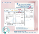  Khăn Ướt Em Bé Không Mùi BABYHOOD 20 Miếng Vải Rayon Mềm Mại, Không Kích Ứng, An Toàn Cho Bé 