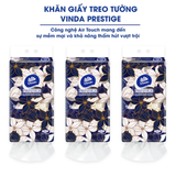  Khăn giấy treo tường cao cấp Vinda Prestige 4D 3 lớp 212 tờ 