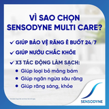  Kem đánh răng SENSODYNE Multi Care 100g giúp giảm ê buốt hiệu quả và giúp nướu chắc khỏe 