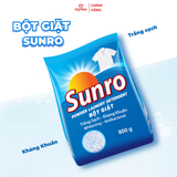  Bột Giặt Trắng Sáng Ngát Hương Sunro Mỹ Hảo Sạch Mùi Ẩm Mốc Do Thời Tiết Túi 400-800 g 