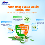  Sữa tắm sạch khuẩn Aiken thảo mộc Dưỡng ẩm mềm mịn, Ngừa mụn sáng da 845g 