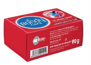  Xà Bông Thơm Bondy Care Ngăn Mùi Cơ Thể 90g 