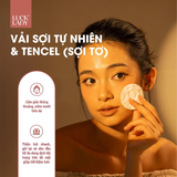  Bông tẩy trang Luck Lady dạng hộp 120 miếng,kích thước bông 58mm,mềm mịn,làm sạch da,an toàn cho da,skincare 