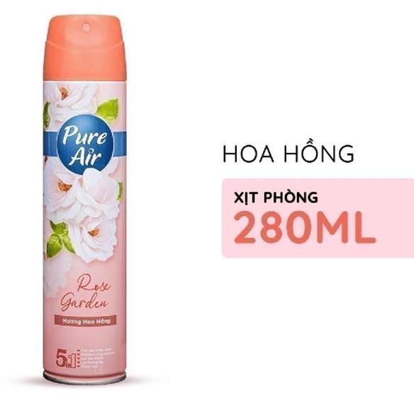  Xịt Phòng Hương Nước Hoa PURE AIR Hương Thơm Tự Nhiên Dễ Chịu 280ml 