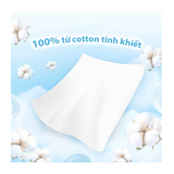  Khăn Cotton cao cấp Tempo dạng rút - làm từ cotton mềm mịn, an toàn cho da- Thương hiệu Đức 