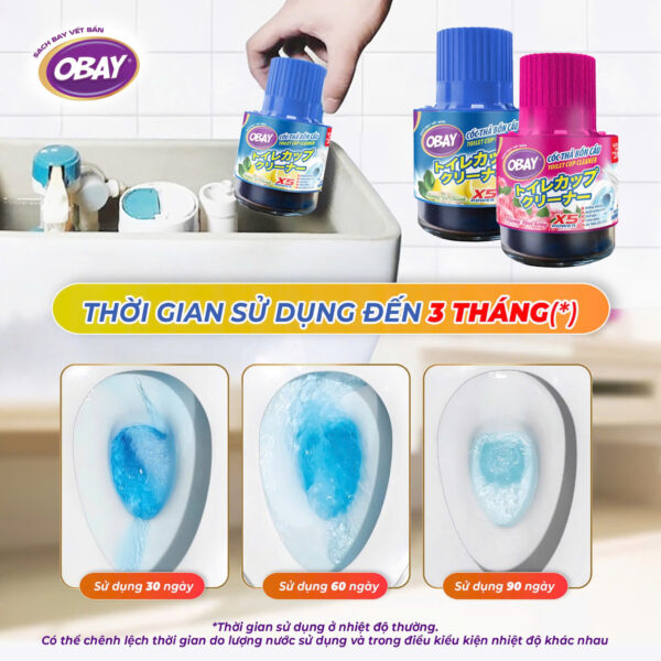  Cốc thả bồn cầu OBAY 180g 