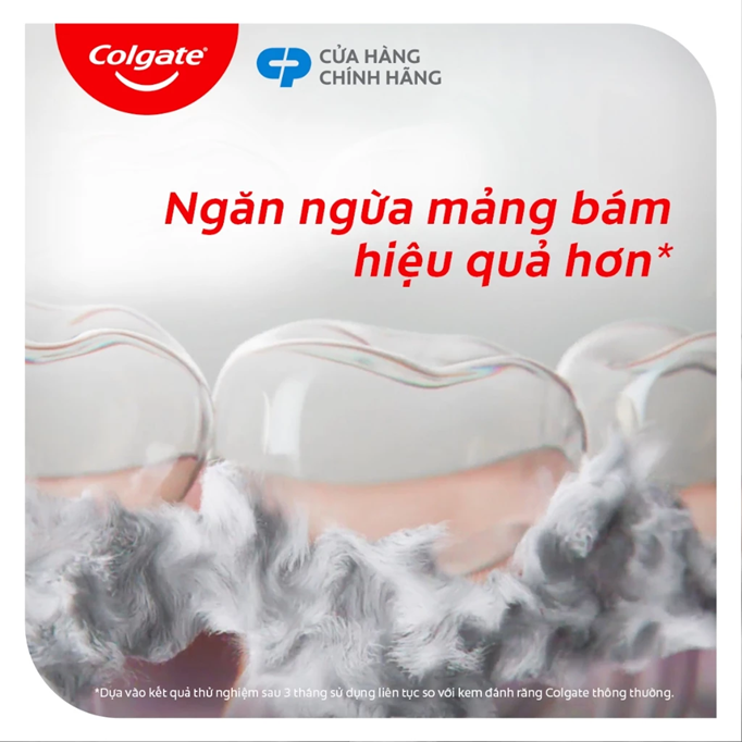  Kem đánh răng Colgate Total Plaque Release 95g/tuýp giúp khỏe nướu, ngăn mảng bám hiệu quả gấp 3 lần 
