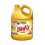  Nước Giặt BINKY MATIC Hương Nước Hoa Màu Vàng 3.1-3.3-3.6 kg 