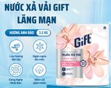  Nước Xả Vải Gift Kháng Khuẩn, Lưu Hương Thơm Bền Lâu 3.2kg 