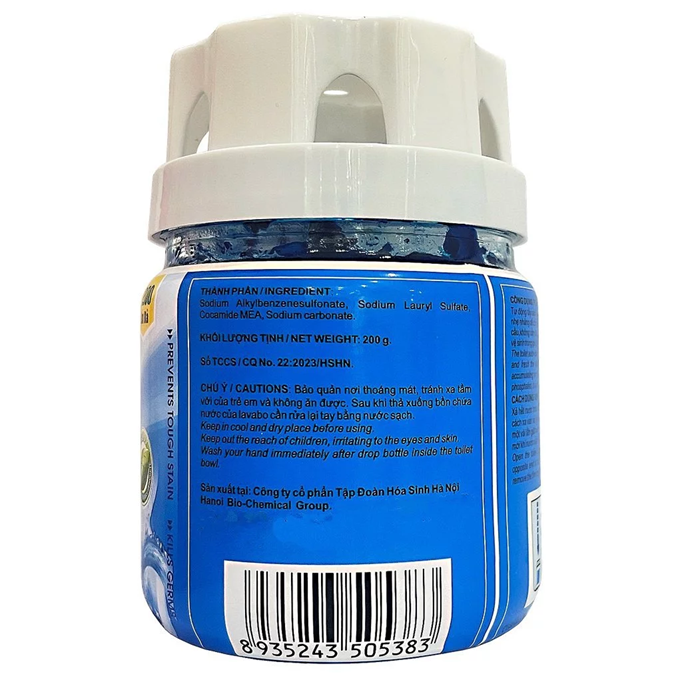 Chai Thả Làm Sạch Diệt Khuẩn Bồn Cầu Toilet Hando 200g (Hương Lavender) 