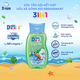  Sữa tắm gội D-nee cho trẻ em trên 3 tuổi giúp da mịn, tóc mượt 200ml - 5 Hương thơm 