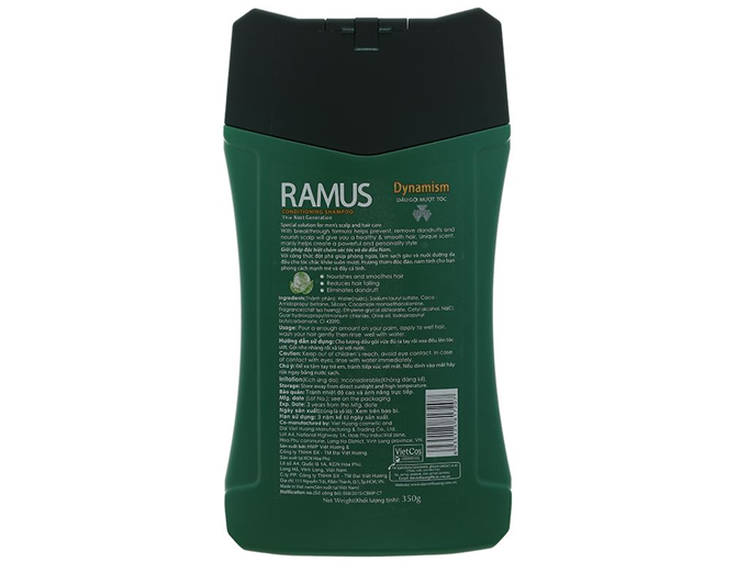  Dầu gội Ramus Men Conditioning Shampoo 350ml 