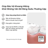  Nước súc miệng giúp răng trắng sáng tự nhiên Listerine Healthy Bright 750ml 
