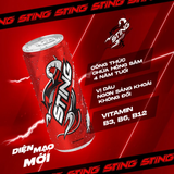  Nước Tăng Lực Sting Dâu 320ml/lon 