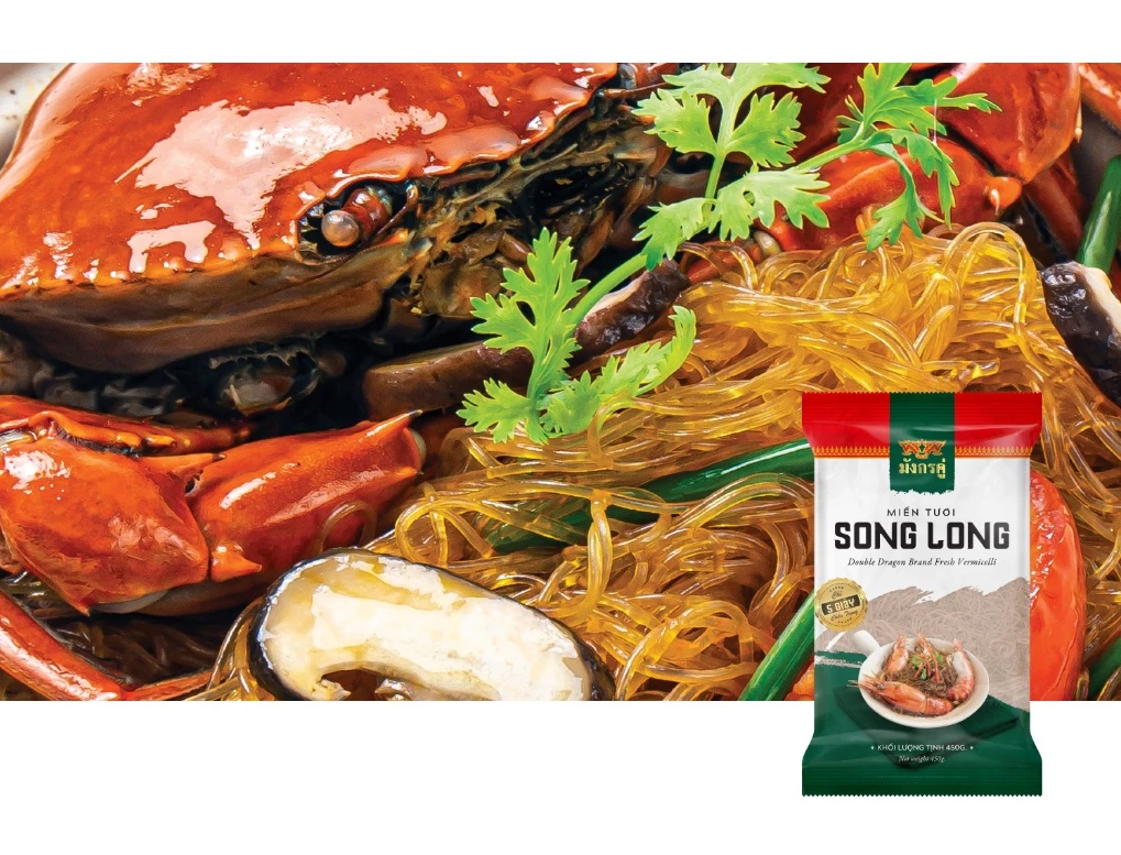  Miến tươi SONG LONG 450 g (Không cần ngâm - 5 giây chần trụng) 