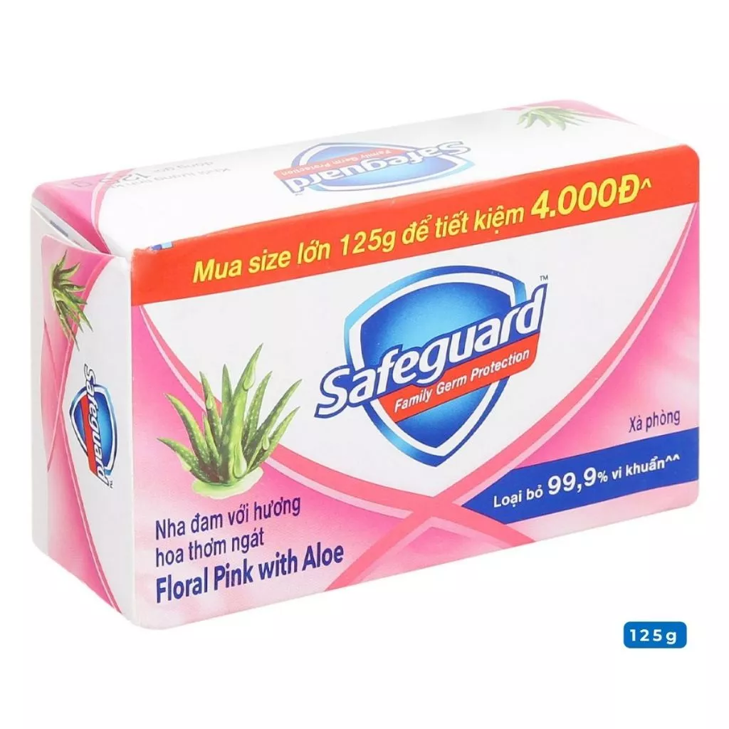  Xà bông cục Safeguard 115g-125g 