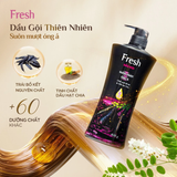  Dầu Gội FRESH Thiên Nhiên Giúp Tóc Chắc Khỏe Mềm Mượt 650g/chai 