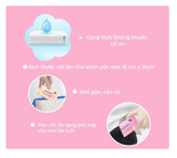  Khăn ướt mini tiện lợi Let-Green 12 miếng/gói 6 gói/lốc - nhỏ gọn vệ sinh - dễ mang theo khi đi làm, du lịch 