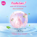  Khăn Ướt Fresh & Care Vệ Sinh Phụ Nữ Skin Comfort+/ Cool Fresh+ 10 miếng/gói 