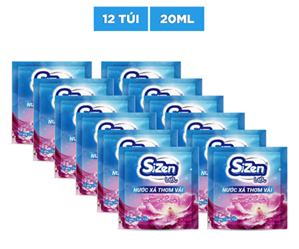  Dây Túi Nước Xả Thơm Vải Sizen Hương Nước Hoa 20 ml lưu hương nước hoa lâu, Không gây kích ứng da 