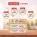  Khăn giấy rút đáy Silkwell 450g 2 lớp làm từ bột gỗ nguyên chất không tẩy trắng 