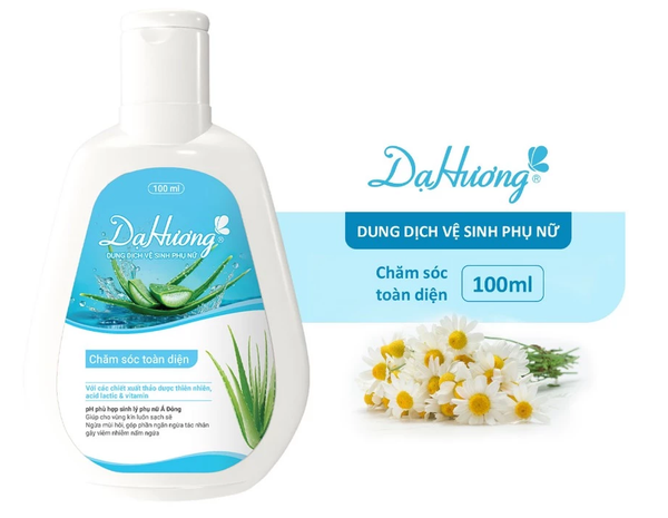  Dung dịch vệ sinh phụ nữ Dạ Hương chăm sóc toàn diện/ Dịu nhẹ 100ml 