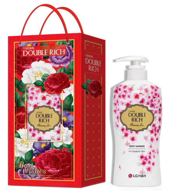  Hộp quà tặng Sữa tắm Double Rich 550g 